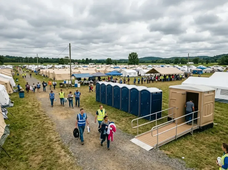 disaster-relief-camp-restrooms-010 — frequently asked questions, Dumpster & Portable Bathrooms Rental in Swepsonville, NC